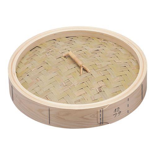 遠藤商事 桧 中華セイロ 蓋 42cm