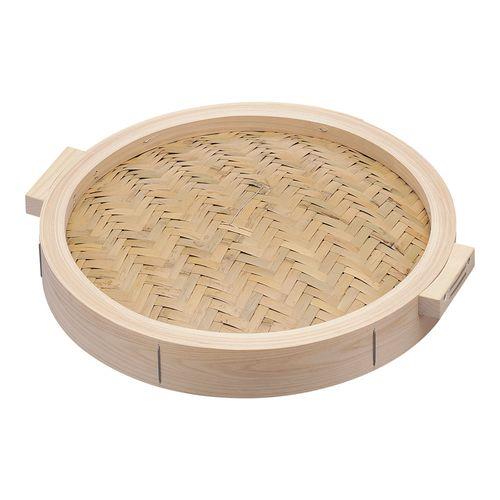 遠藤商事 桧 中華セイロ 蓋 手付 51cm