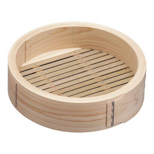 遠藤商事 桧 中華セイロ 身 27cm 国産 奈良県産ひのき使用 せいろ 蒸籠 蒸し料理 (フタは別売りです)