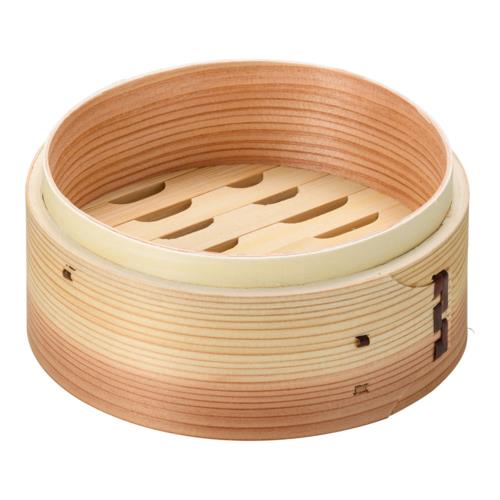 遠藤商事 杉製 ミニ中華セイロ 15cm身 蓋は別売です