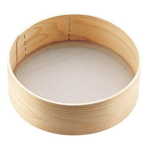 遠藤商事 木枠そば粉フルイ 60メッシュ 7寸