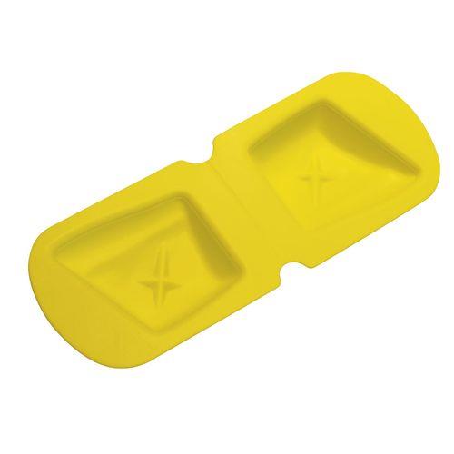 旭 ソフト食シリコン型 魚型 AS-Y イエロー