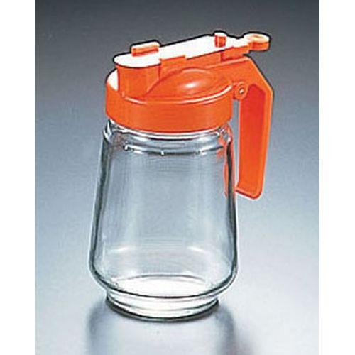 吉沼硝子 ガラス製 焼肉タレ入 250cc オレンジ