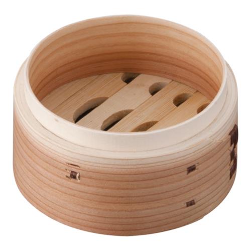 遠藤商事 安心コート加工 杉 中華セイロ 身 10cm 蓋は別売です