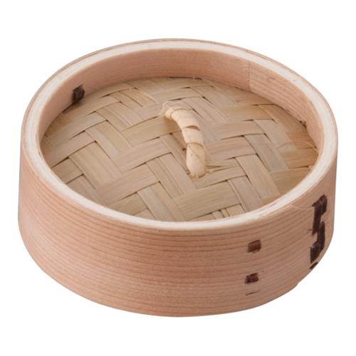 遠藤商事 安心コート加工 杉 中華セイロ 蓋 10cm 身は別売です