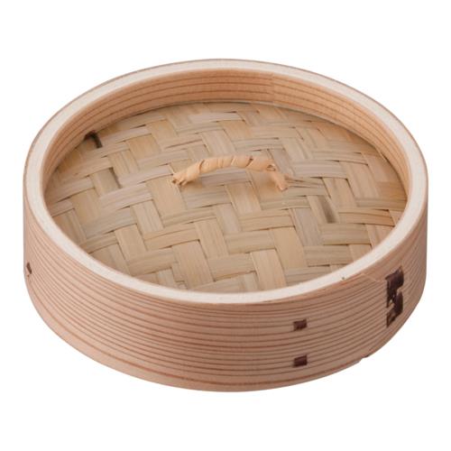 遠藤商事 安心コート加工 杉 中華セイロ 蓋 13cm 身は別売です