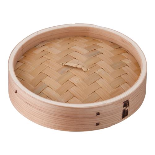 遠藤商事 安心コート加工 杉 中華セイロ 蓋 18cm 身は別売です
