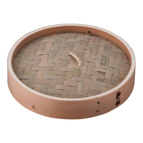遠藤商事 安心コート加工 杉 中華セイロ 蓋 21cm 身は別売です