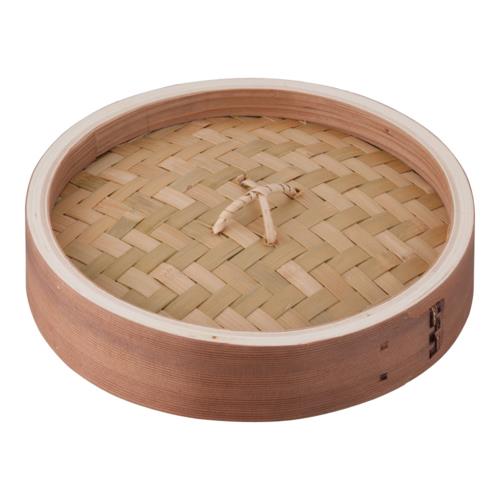 遠藤商事 安心コート加工 杉 中華セイロ 蓋 27cm 身は別売です