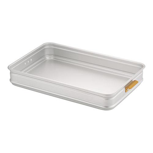 アカオアルミ アルミ カラーハンドル番重 大 80 板取手 金