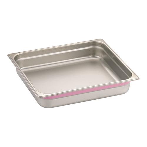 TKGコーポレーション AGS2513 ピンク 18-8カラーラインガストロノームパン 2/3 65mm