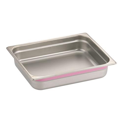 TKGコーポレーション AGS2525 ピンク 18-8カラーラインガストロノームパン 1/2 65mm