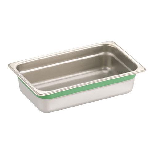 TKGコーポレーション AGS2552 グリーン 18-8カラーラインガストロノームパン 1/4 65mm