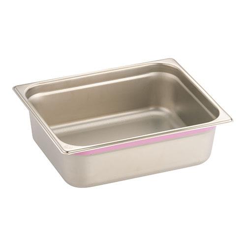 TKGコーポレーション AGS2529 ピンク 18-8カラーラインガストロノームパン 1/2 100mm