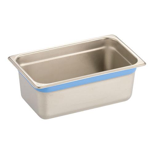 TKGコーポレーション AGS2554 ブルー 18-8カラーラインガストロノームパン 1/4 100mm