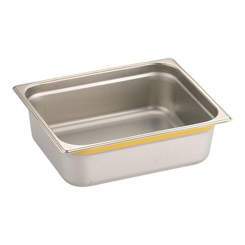 TKGコーポレーション AGS2531 イエロー 18-8カラーラインガストロノームパン 1/2 100mm