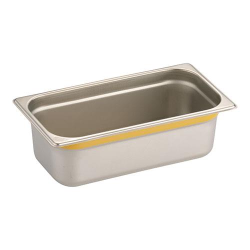 TKGコーポレーション AGS2543 イエロー 18-8カラーラインガストロノームパン 1/3 100mm