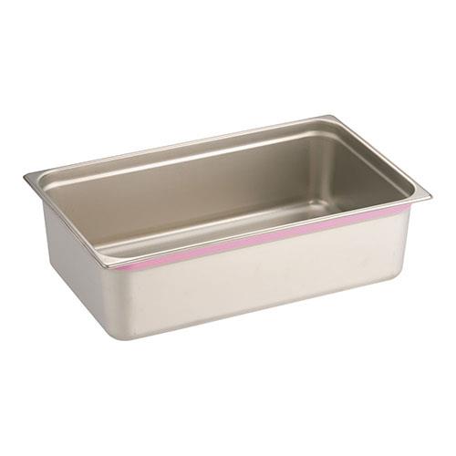 TKGコーポレーション AGS2509 ピンク 18-8カラーラインガストロノームパン 1/1 150mm