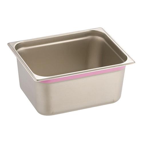 TKGコーポレーション AGS2533 ピンク 18-8カラーラインガストロノームパン 1/2 150mm