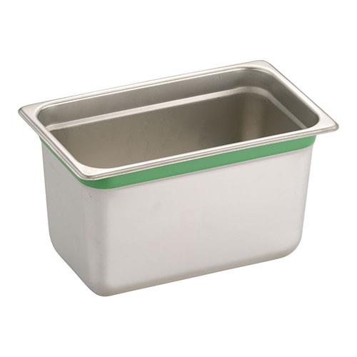 TKGコーポレーション AGS2560 グリーン 18-8カラーラインガストロノームパン 1/4 150mm