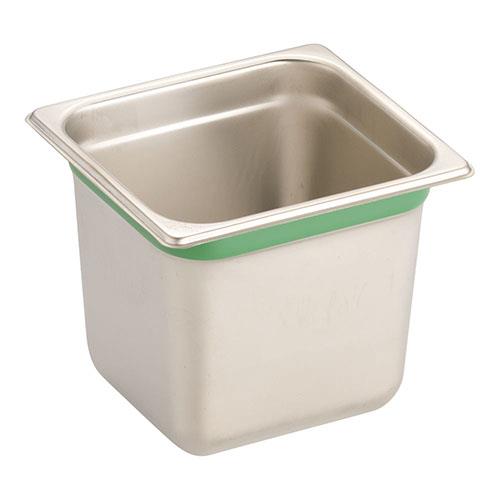 TKGコーポレーション AGS2572 グリーン 18-8カラーラインガストロノームパン 1/6 150mm