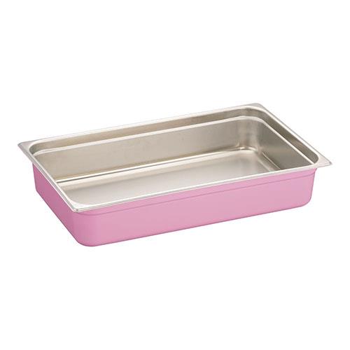 TKGコーポレーション AGS2601 ピンク 18-8カラーガストロノームパン 1/1 100mm