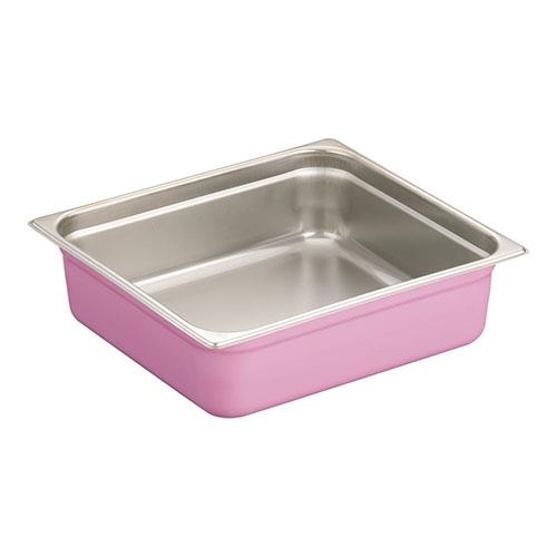 TKGコーポレーション AGS2617 ピンク 18-8カラーガストロノームパン 2/3 100mm