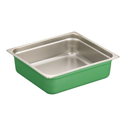 TKGコーポレーション AGS2620 グリーン 18-8カラーガストロノームパン 2/3 100mm