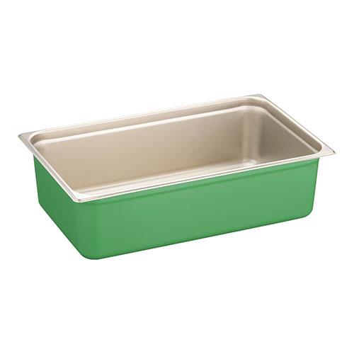 TKGコーポレーション AGS2608 グリーン 18-8カラーガストロノームパン 1/1 150mm