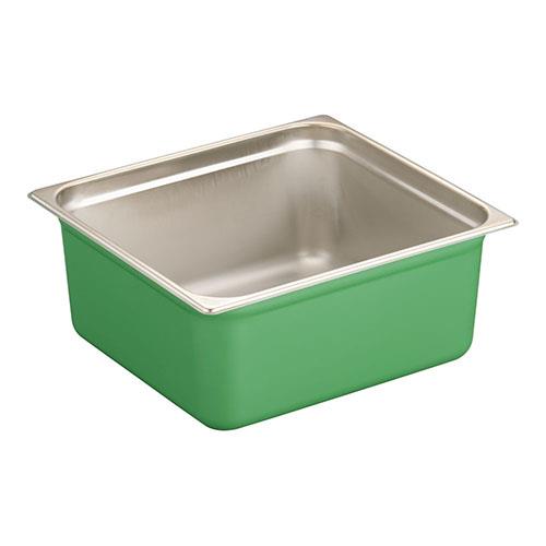 TKGコーポレーション AGS2624 グリーン 18-8カラーガストロノームパン 2/3 150mm