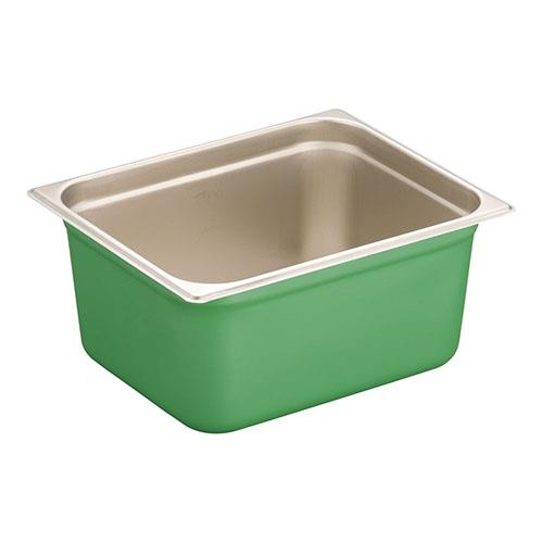 TKGコーポレーション AGS2616 グリーン 18-8カラーガストロノームパン 1/2 150mm