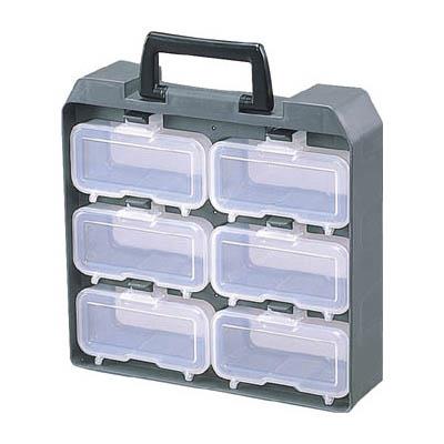 アイリスオーヤマ(Iris Ohyama) UC-6W パーツ収納 ユニットケース ウエストケース6個付