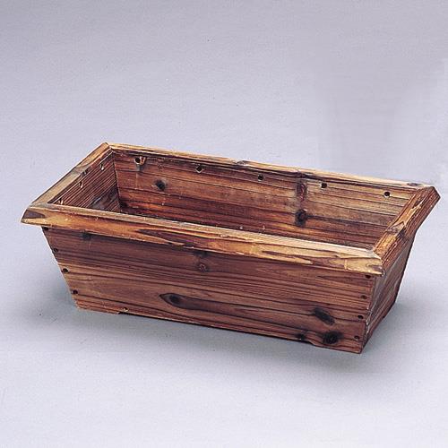 アイリスオーヤマ(Iris Ohyama) YMB-540 焼杉メッシュプランターボックス