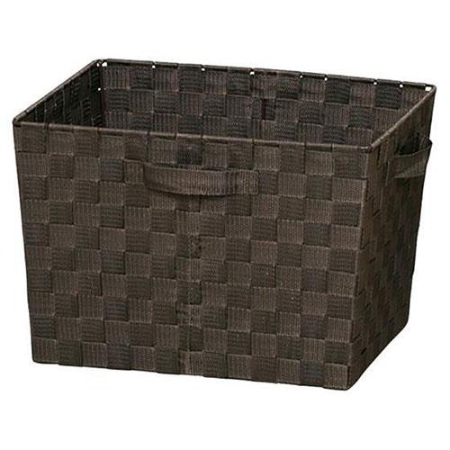 アイリスオーヤマ(Iris Ohyama) CBK-38D ブラウン カラーバスケット 深型