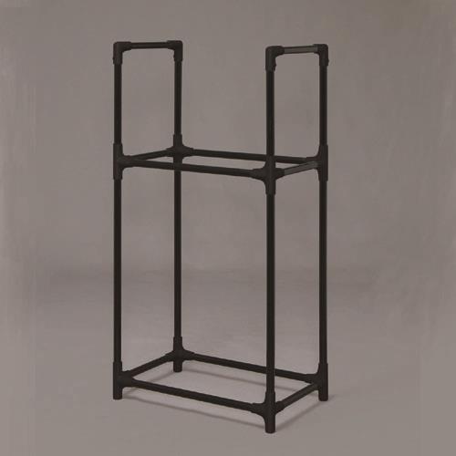 アイリスオーヤマ(Iris Ohyama) KTL-710C ブラック タイヤラック カバー付 大型ミニバン・SUV用