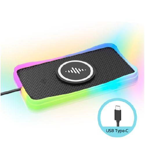 セイワ D627 レインボーイルミワイヤレスチャージパッド