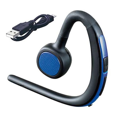 セイワ BTE145 ブルー 耳掛け式 Bluetoothワイヤレスイヤホンマイク 片耳用