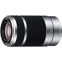 【長期保証付】ソニー(SONY) E 55-210mm F4.5-6.3 OSS シルバー SEL55210 Eマウント用 APS-C ズームレンズ