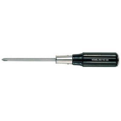 ベッセル(VESSEL) 350-4-200 木柄貫通ドライバー350 +4×200
