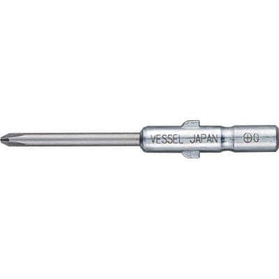 ベッセル(VESSEL) DS73-00-1.5-40 ショックレスビット DS73 + 00×1.5×40