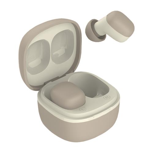 カシムラ(Kashimura) BL-123 ベージュ 完全ワイヤレス ステレオイヤホン AAC ミニ