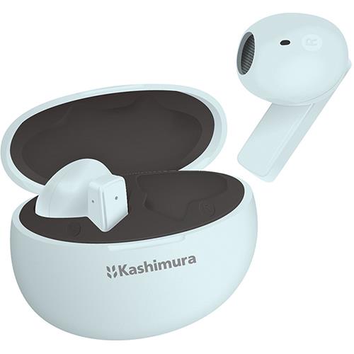 カシムラ(Kashimura) BL-131-BL ブルー 完全ワイヤレス ステレオイヤホン AAC パステル