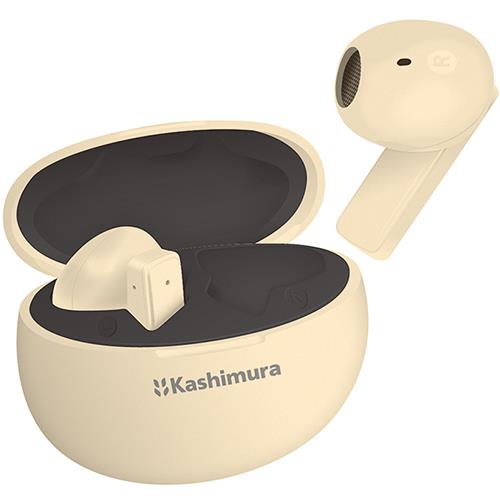 カシムラ(Kashimura) BL-133-BG ベージュ 完全ワイヤレス ステレオイヤホン AAC パステル