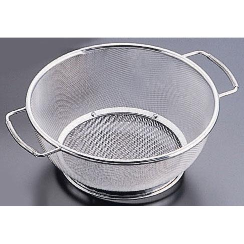 ミネックスメタル ミネックス ザル B型 バネ取手付 24cm 18-8ステンレス