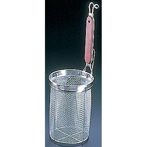 タケコシ 木柄 深型 底平煮ざる