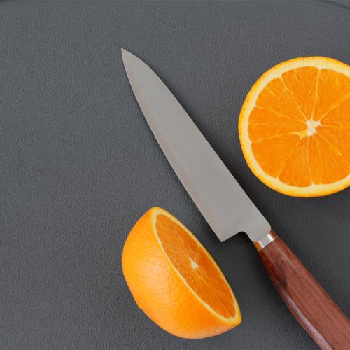 伊原企販(iharakihan) OVAL ソフトまな板 Medium(ダークグレー)