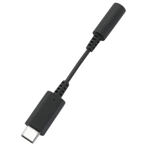 オウルテック(OWLTECH) OWL-CBCF3502-BK ブラック USB Type-C - 3.5mmﾐﾆｼﾞｬｯｸ 超タフ 変換ケーブル 9cm