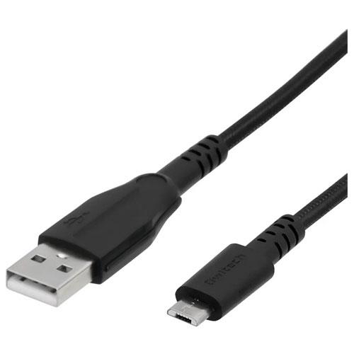 オウルテック(OWLTECH) OWL-CBAMA10-BK ブラック USB Type-A to microUSB ケーブル 1m