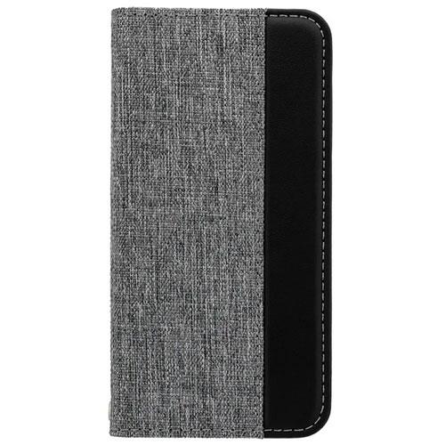 オウルテック(OWLTECH) OWL-CVIC4703-GYBK グレー×ブラック iPhone SE 第2世代 /8/7/6s用 手帳型ケース