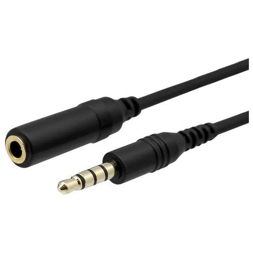 オウルテック(OWLTECH) OWL-CB35PJ15-BK ブラック オーディオ延長ケーブル 1.5m